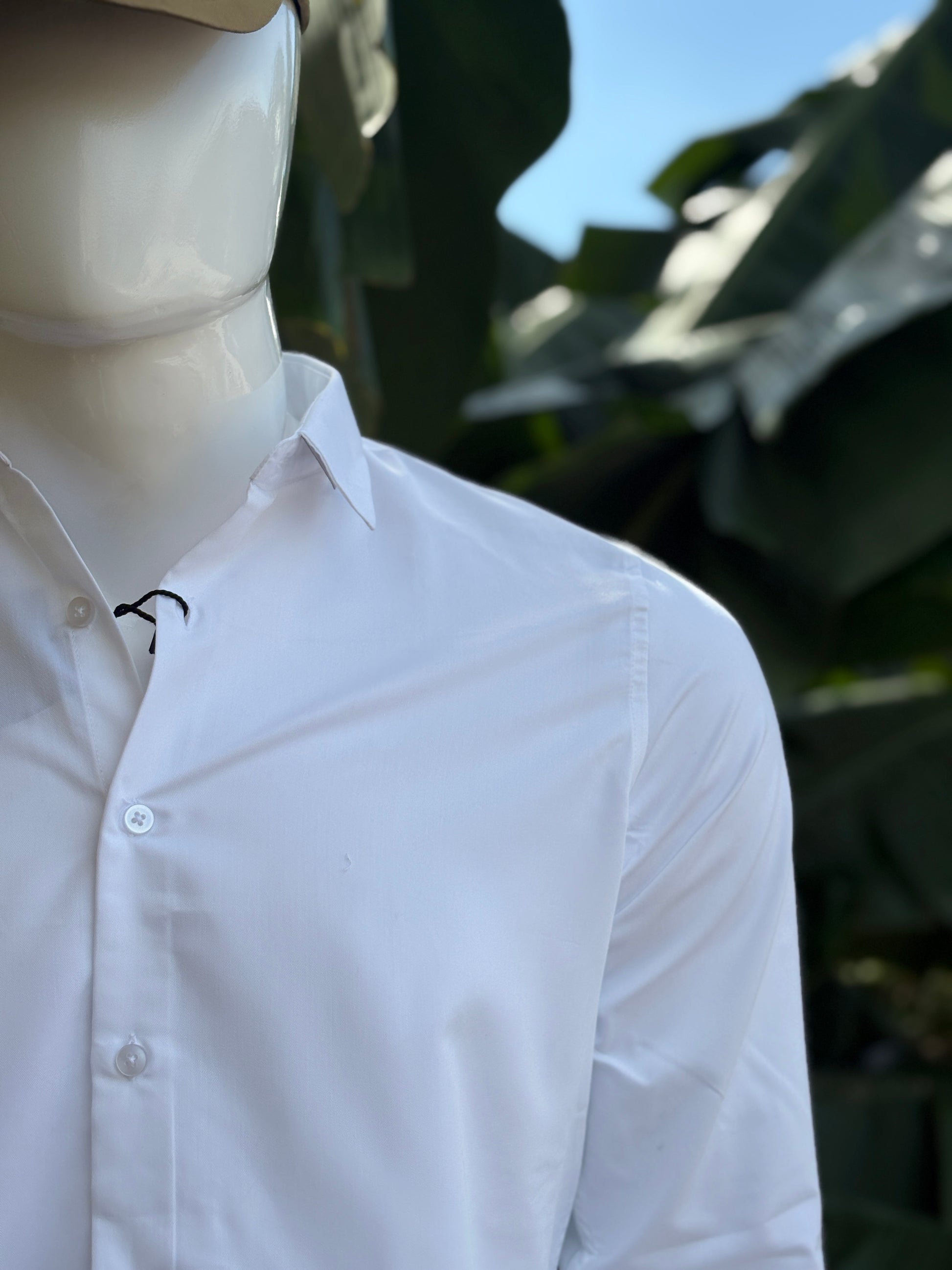 Plane White Shirt