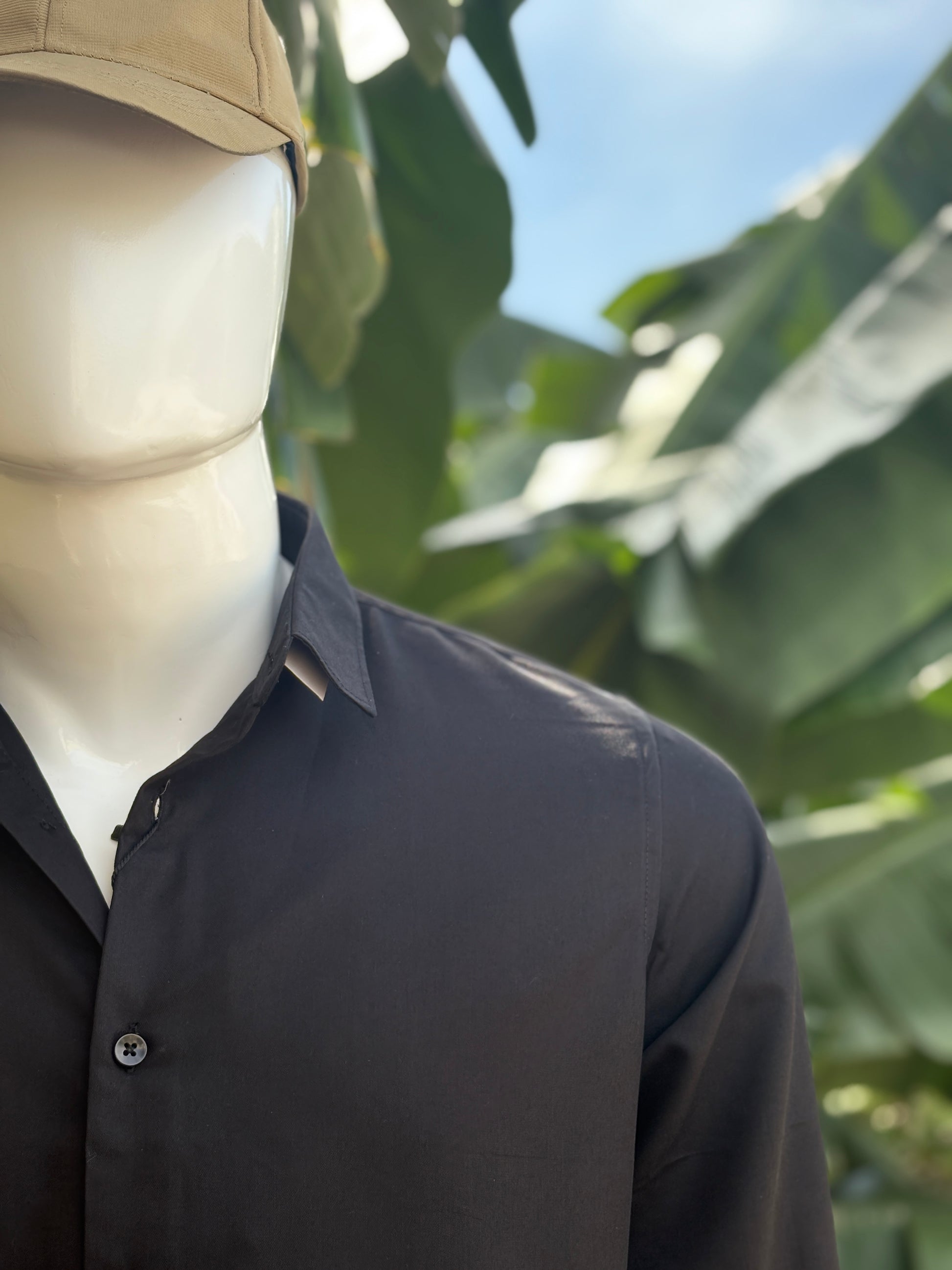 Plane Black Shirt