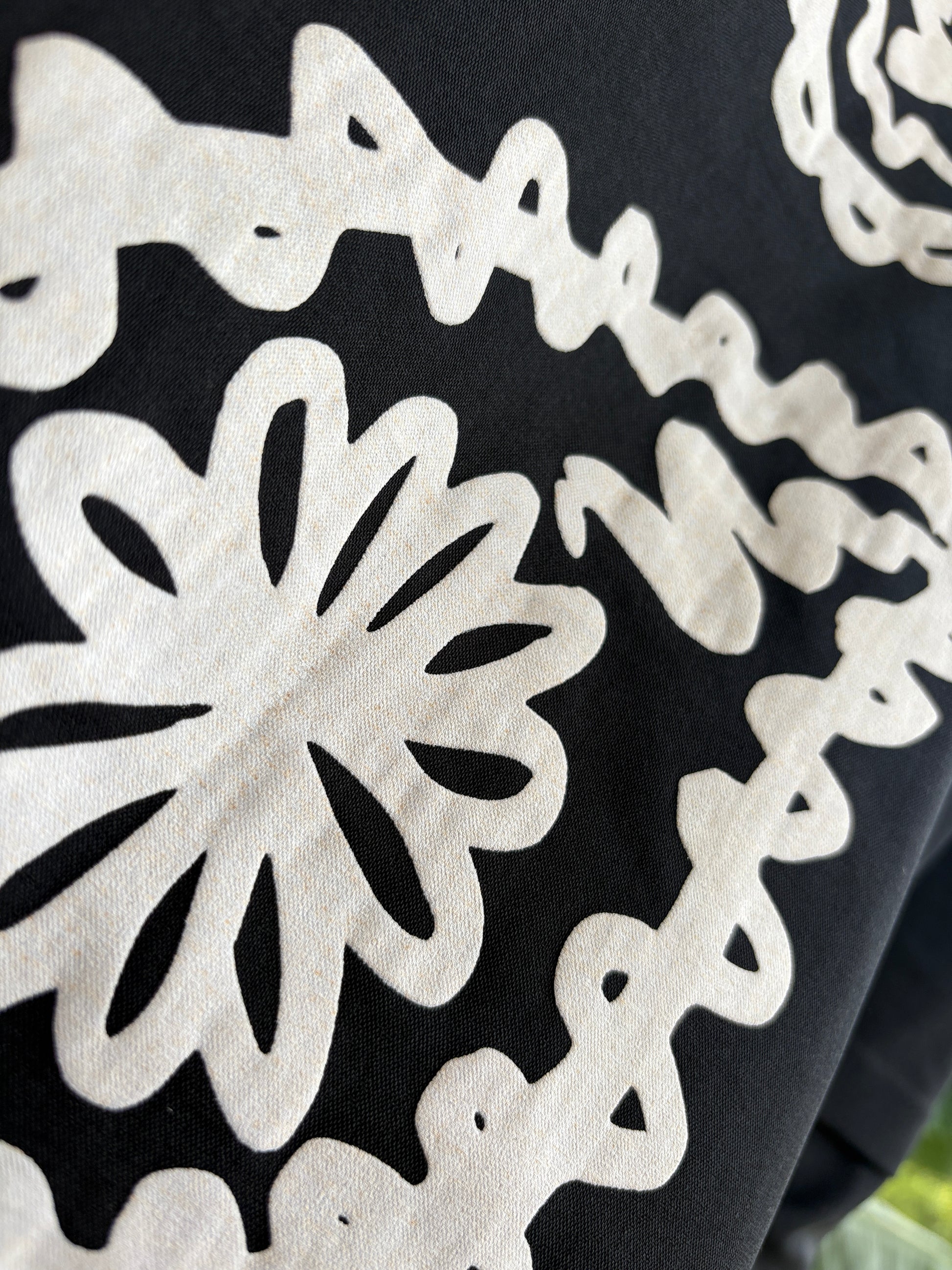 Doctor Sleeves Black back Printed Shirt