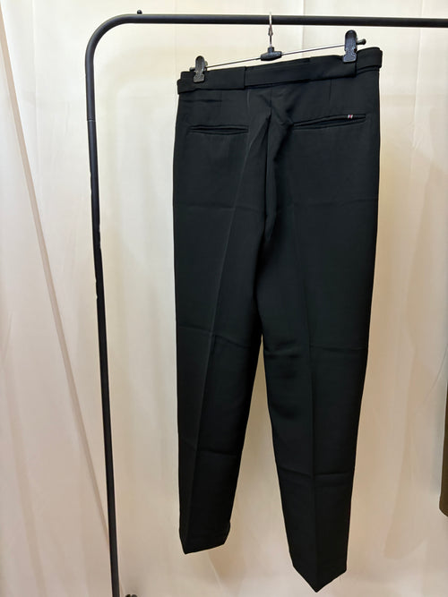 Black Baggy Korean Trousers