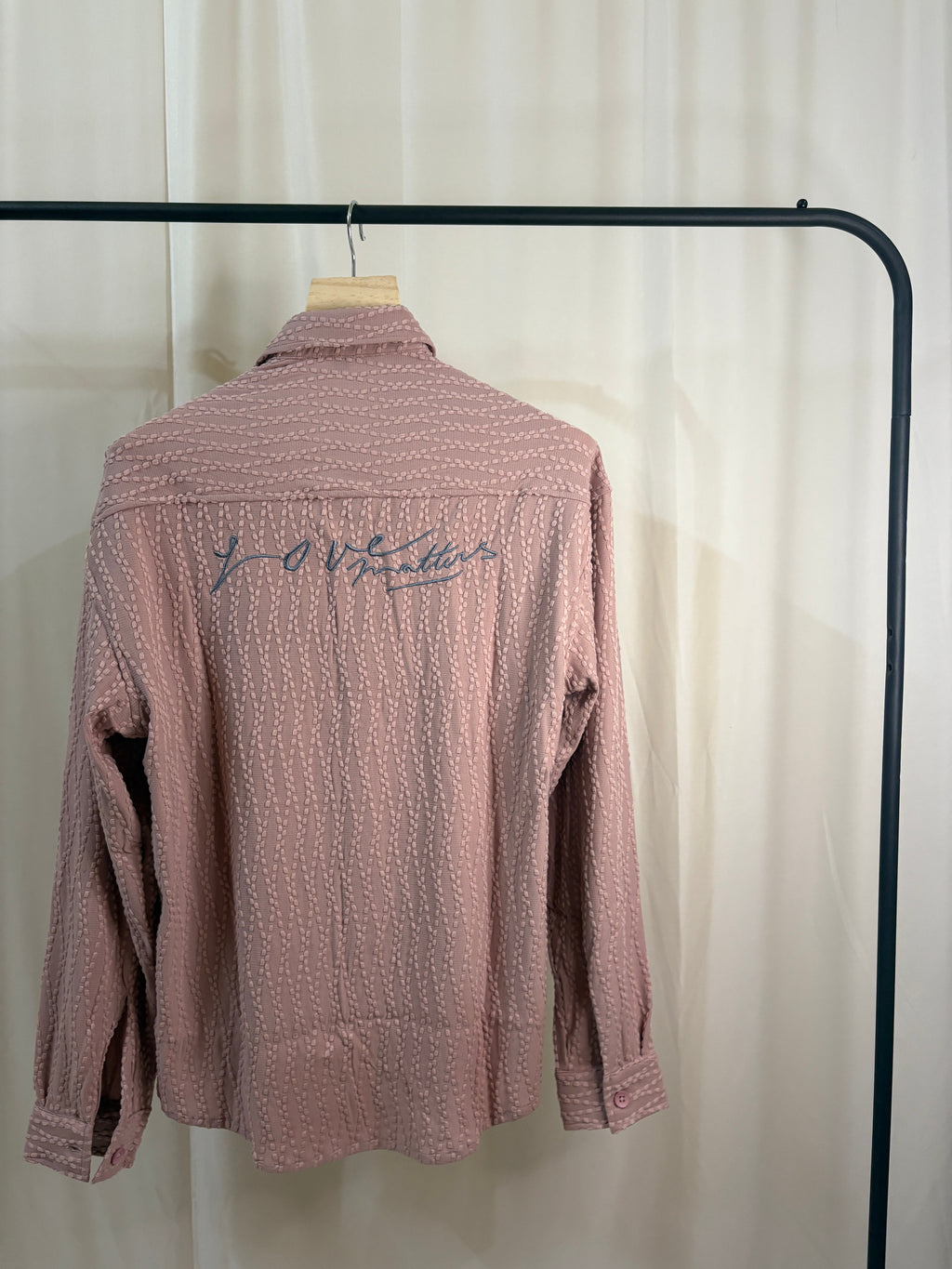 Butterfly Printed Pink Shirt