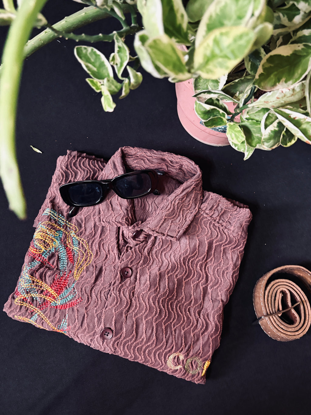 Imported Pale Maroon Shirt
