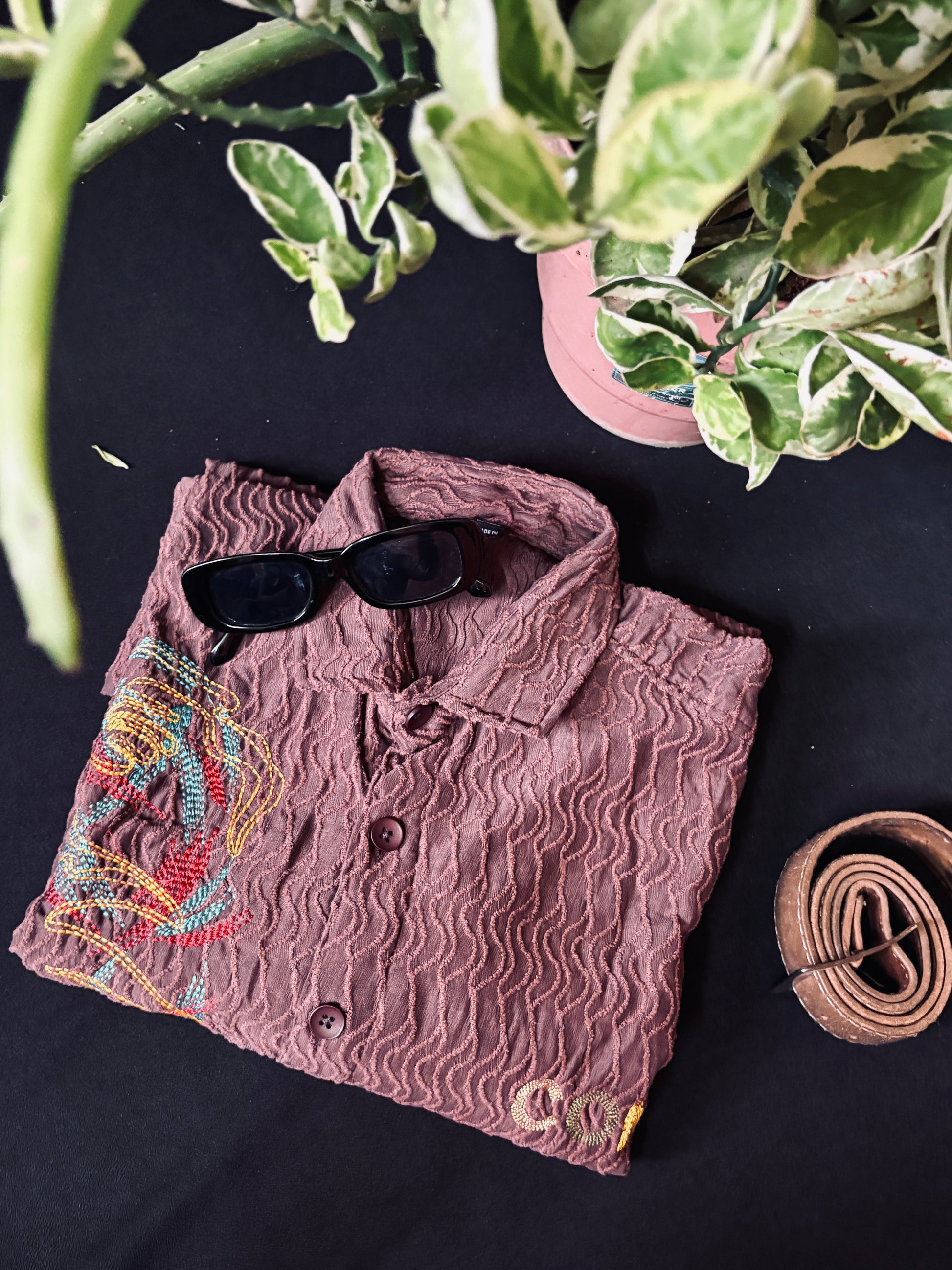 Imported Pale Maroon Shirt