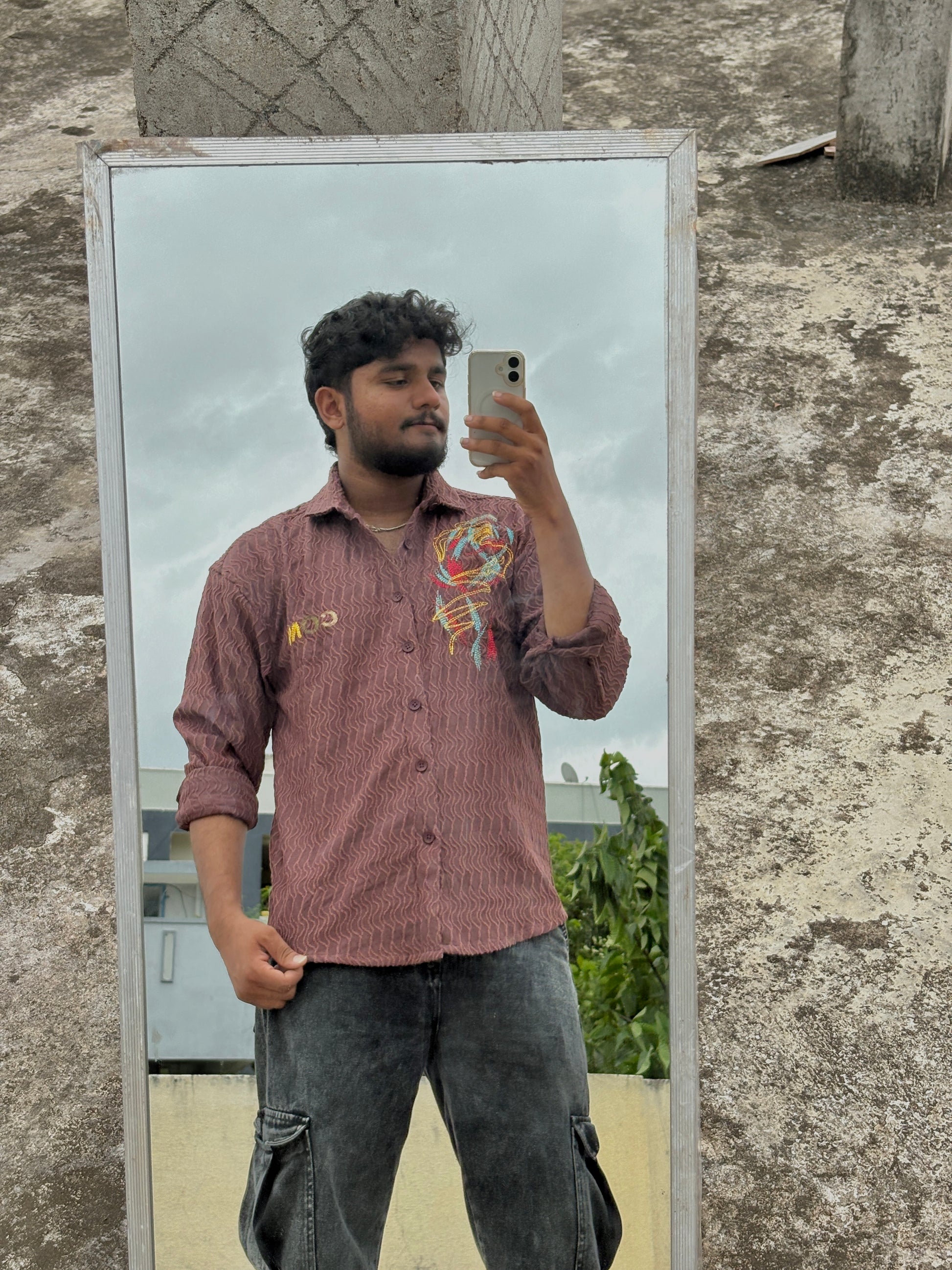 Imported Pale Maroon Shirt