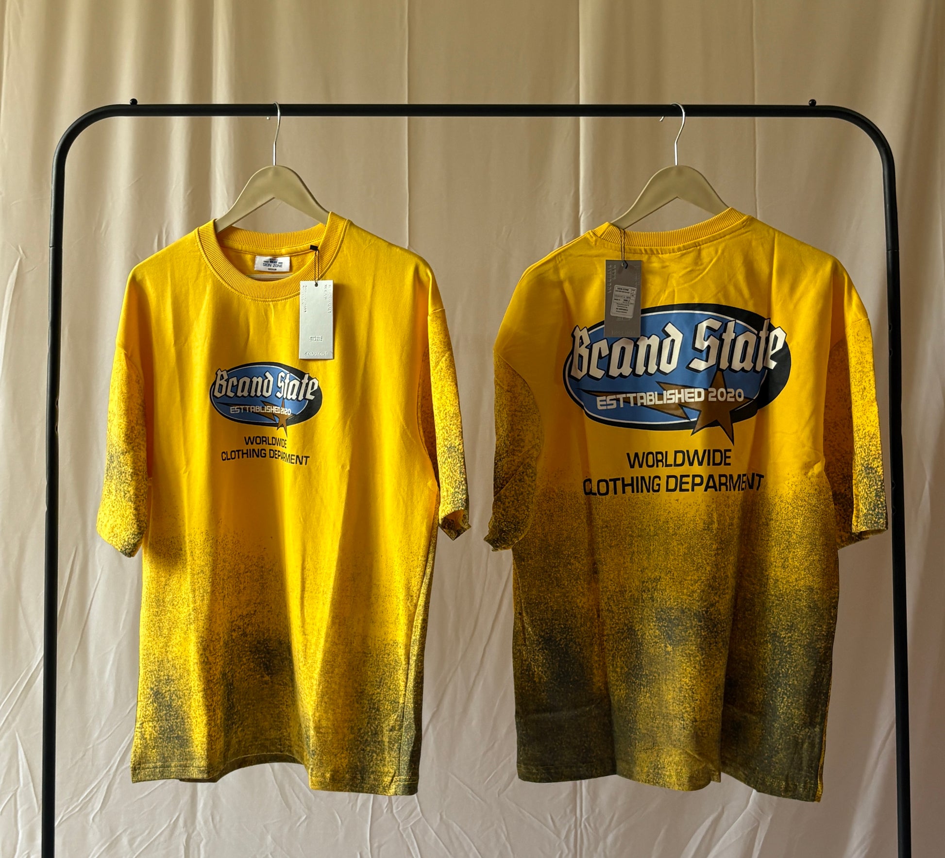 Brand State Yellow Tshirt