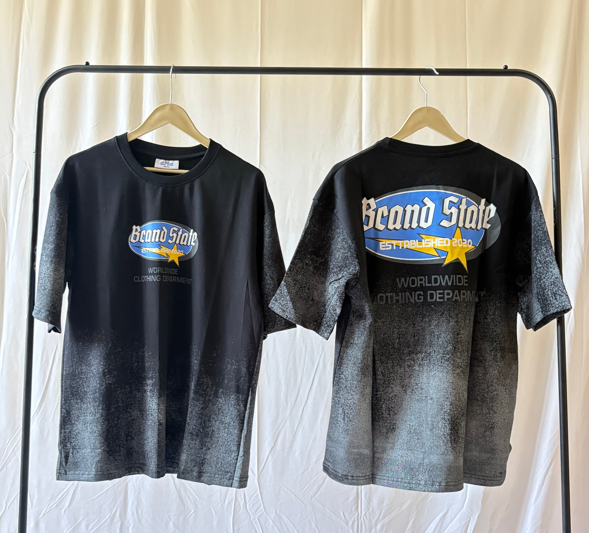 Brand State Black Tshirt