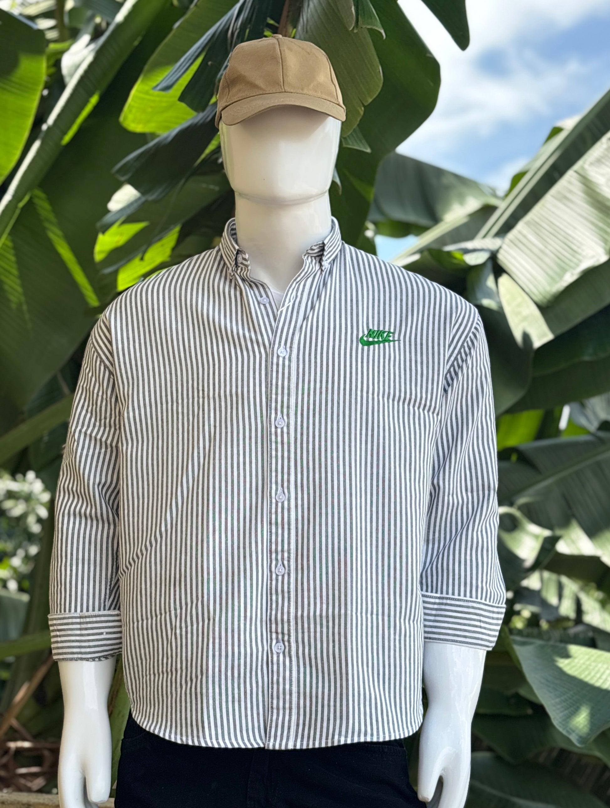 Black Striped Shirt
