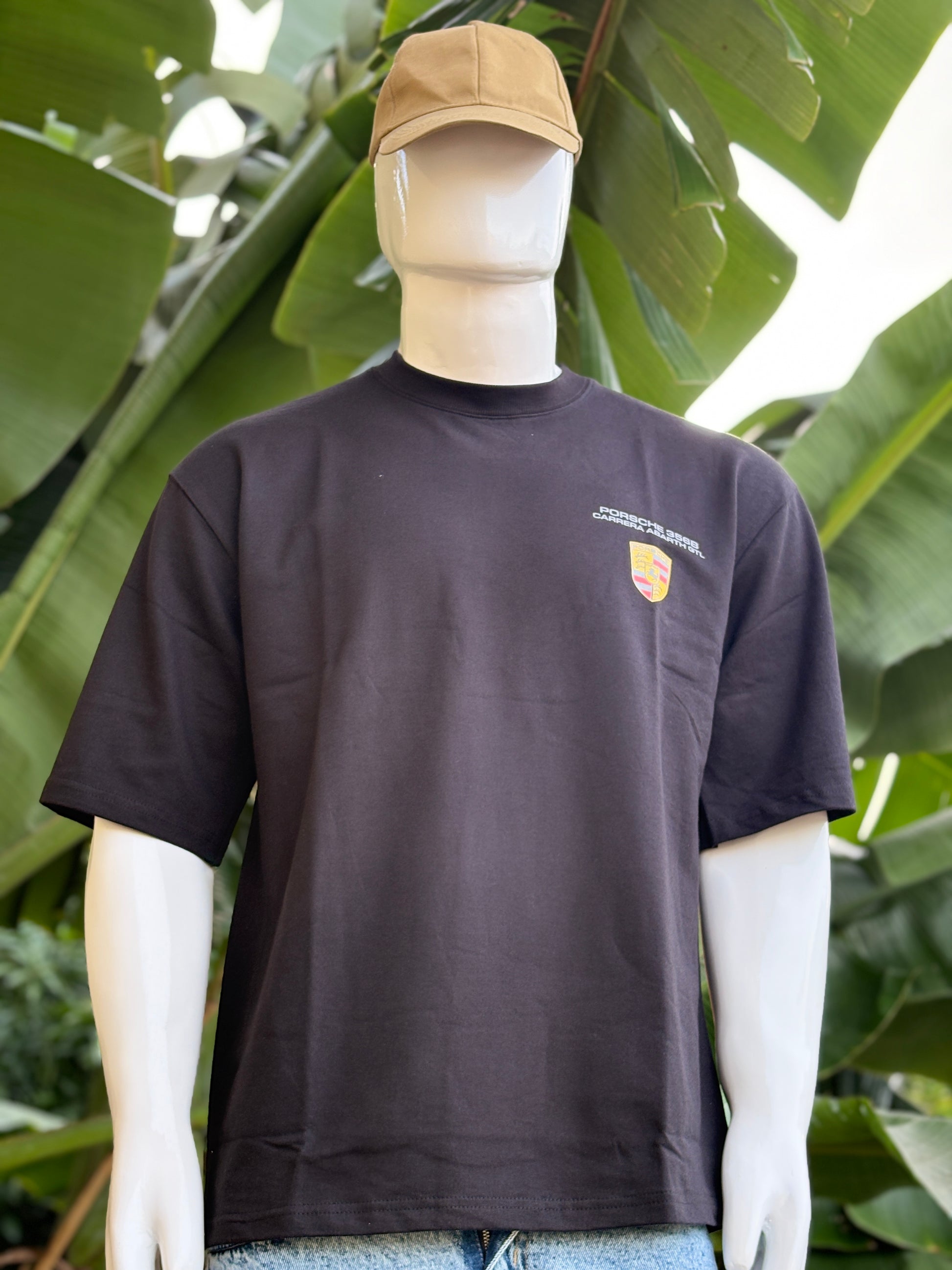 Car 911 Graphic Oversized T-Shirt