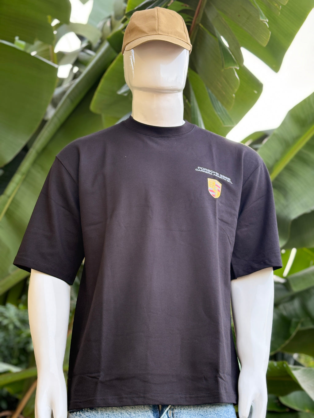 Car 911 Graphic Oversized T-Shirt