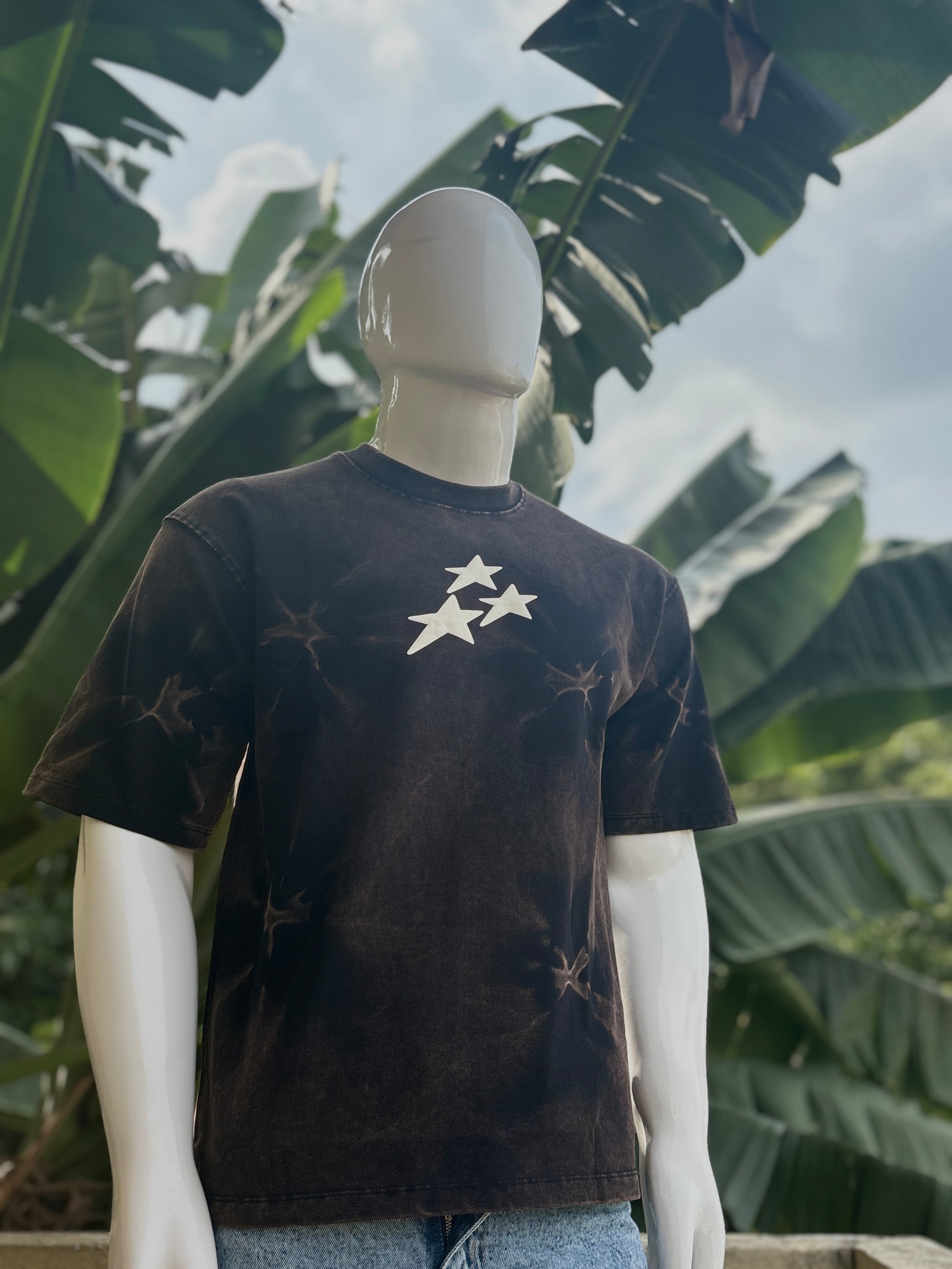 Starburst Tie-Dye Oversized T-Shirt