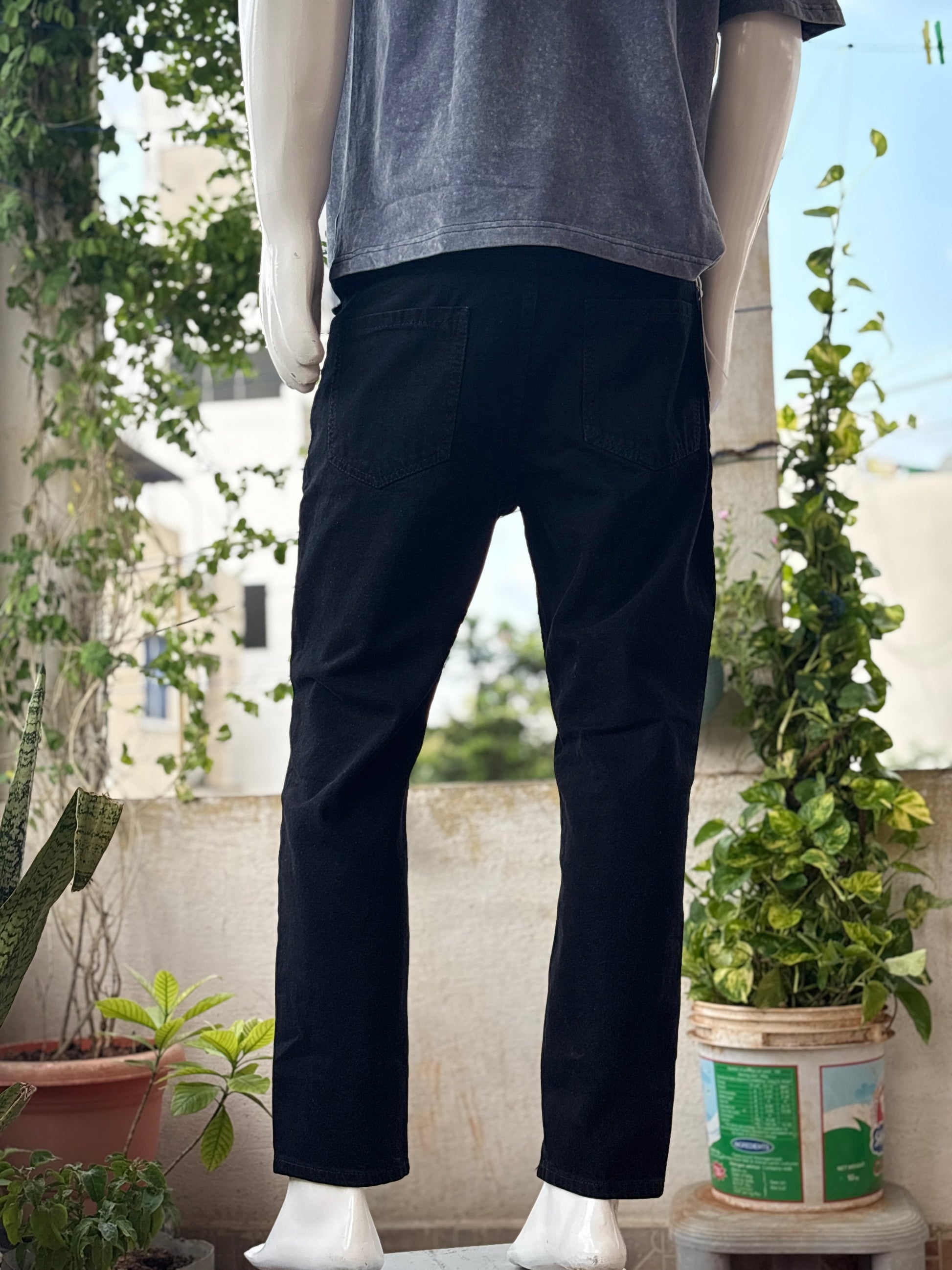 Black Mom Fit Jeans