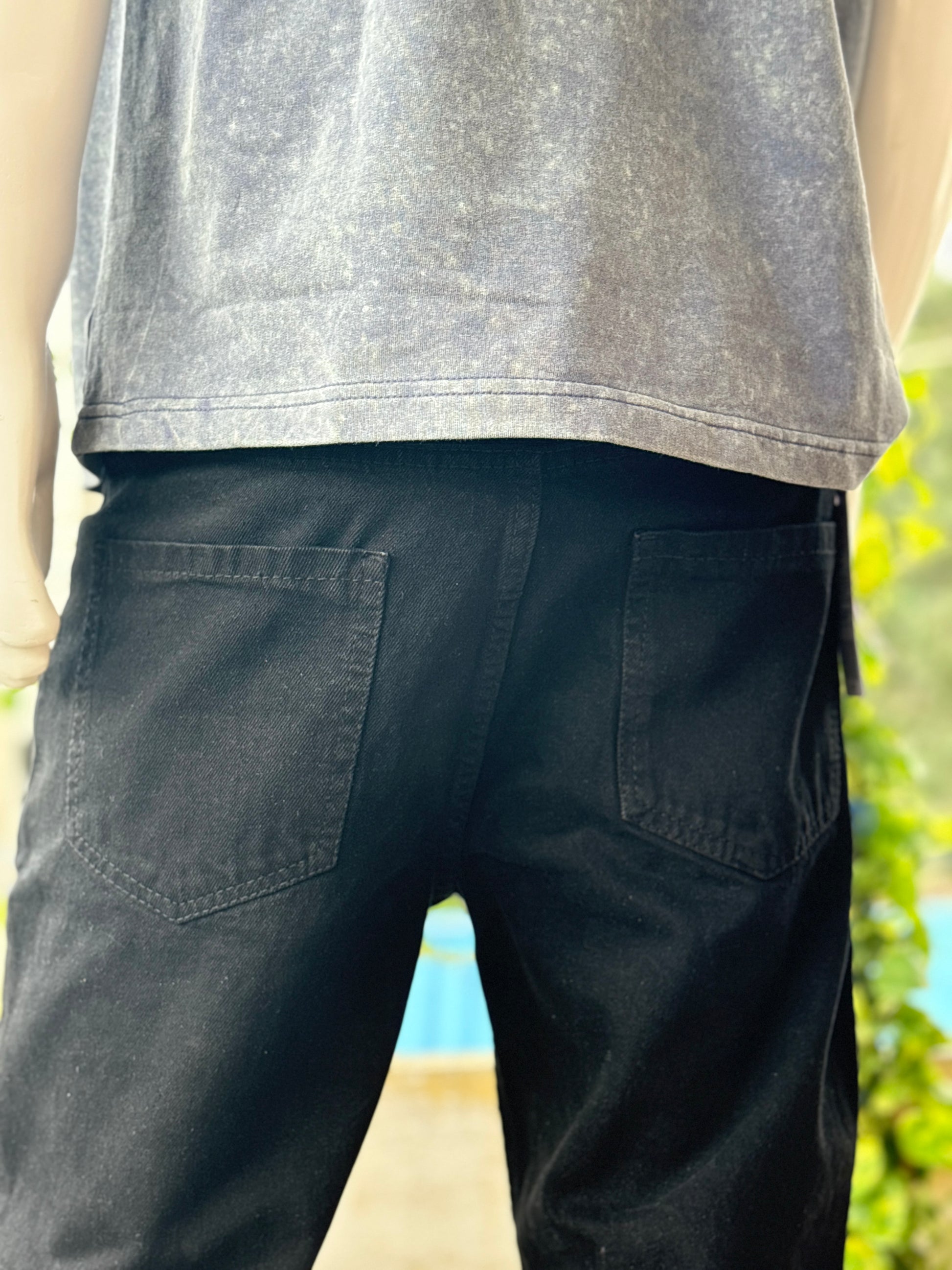 Black Mom Fit Jeans