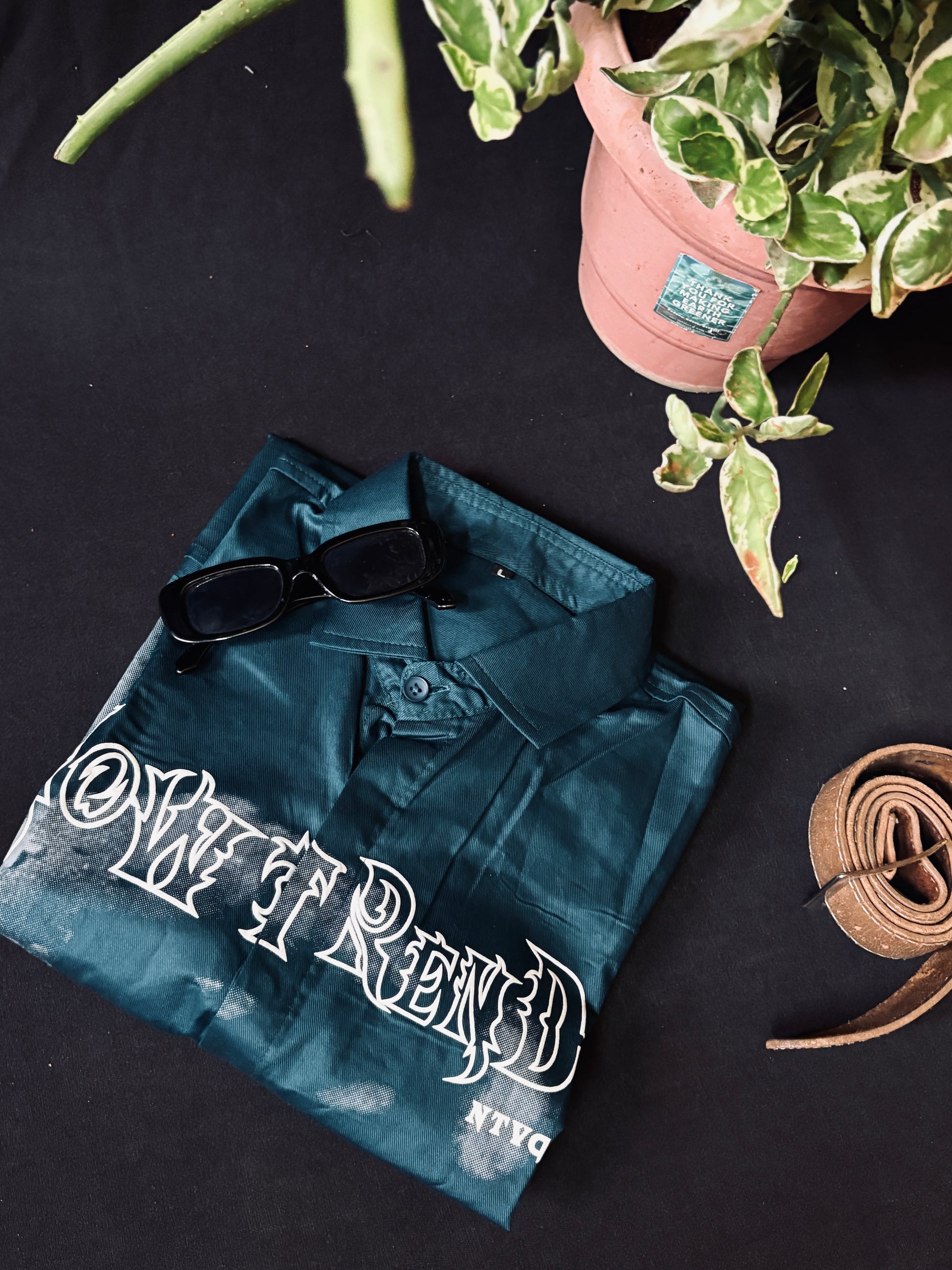 NowTrend TaleBlue Graphic Shirt