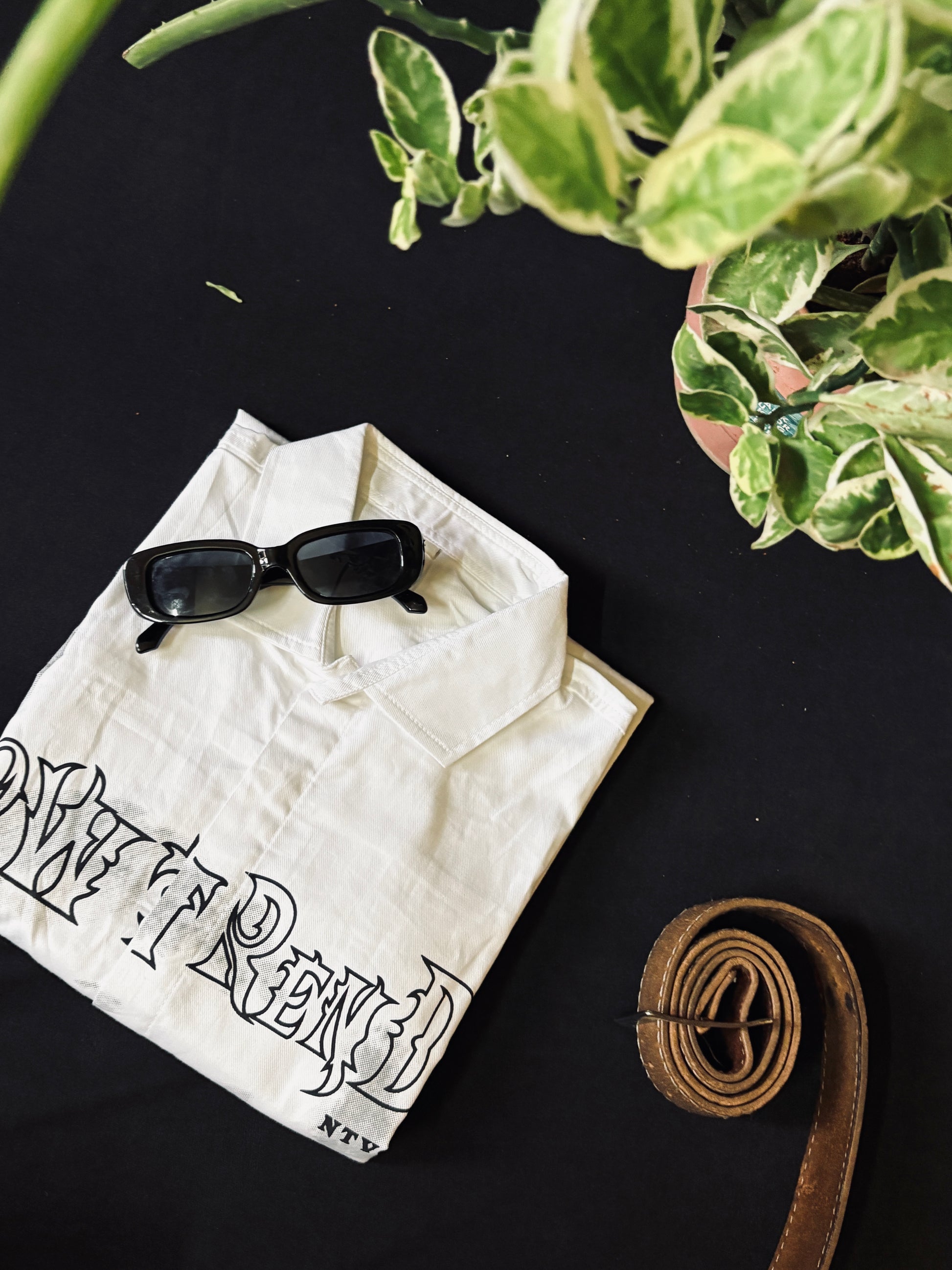 NowTrend White Graphic Shirt