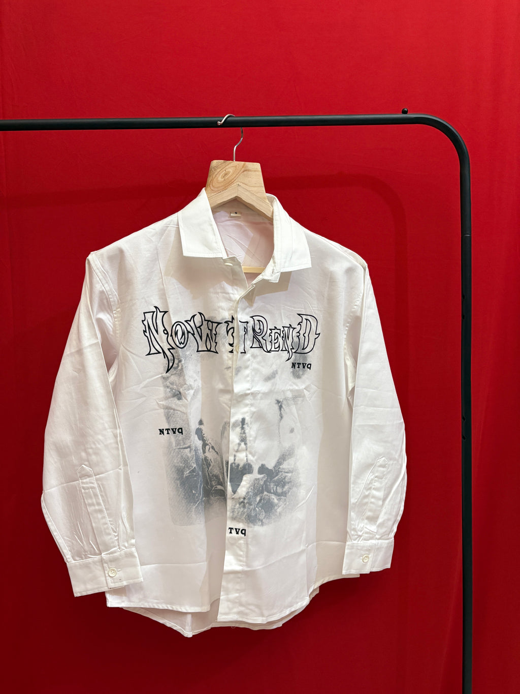 NowTrend White Graphic Shirt