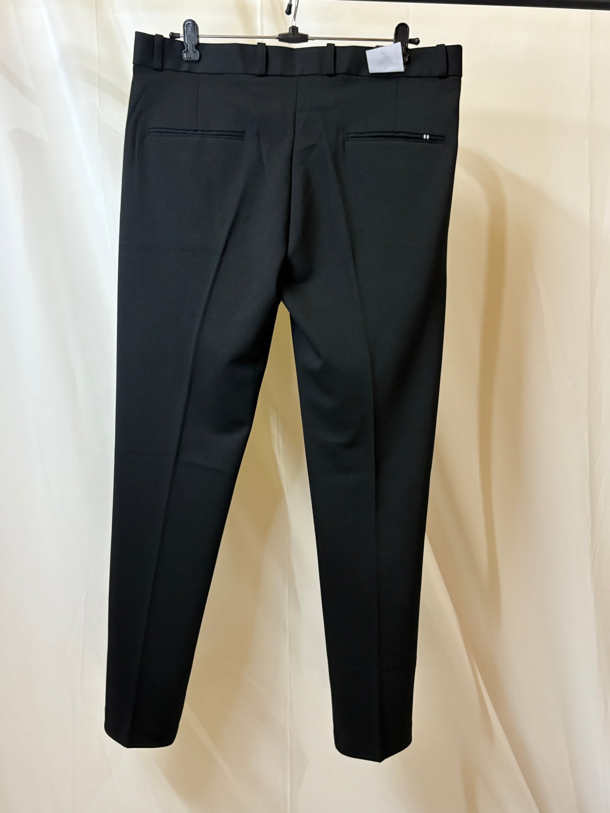 Slim Fit Black Formal Trouser