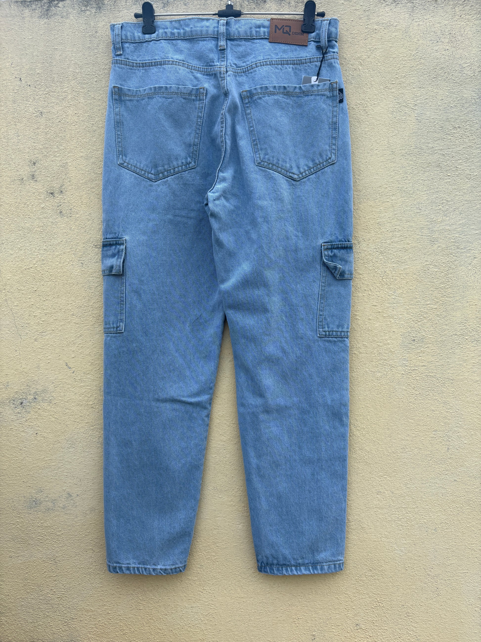 Blue Cargo Jeans