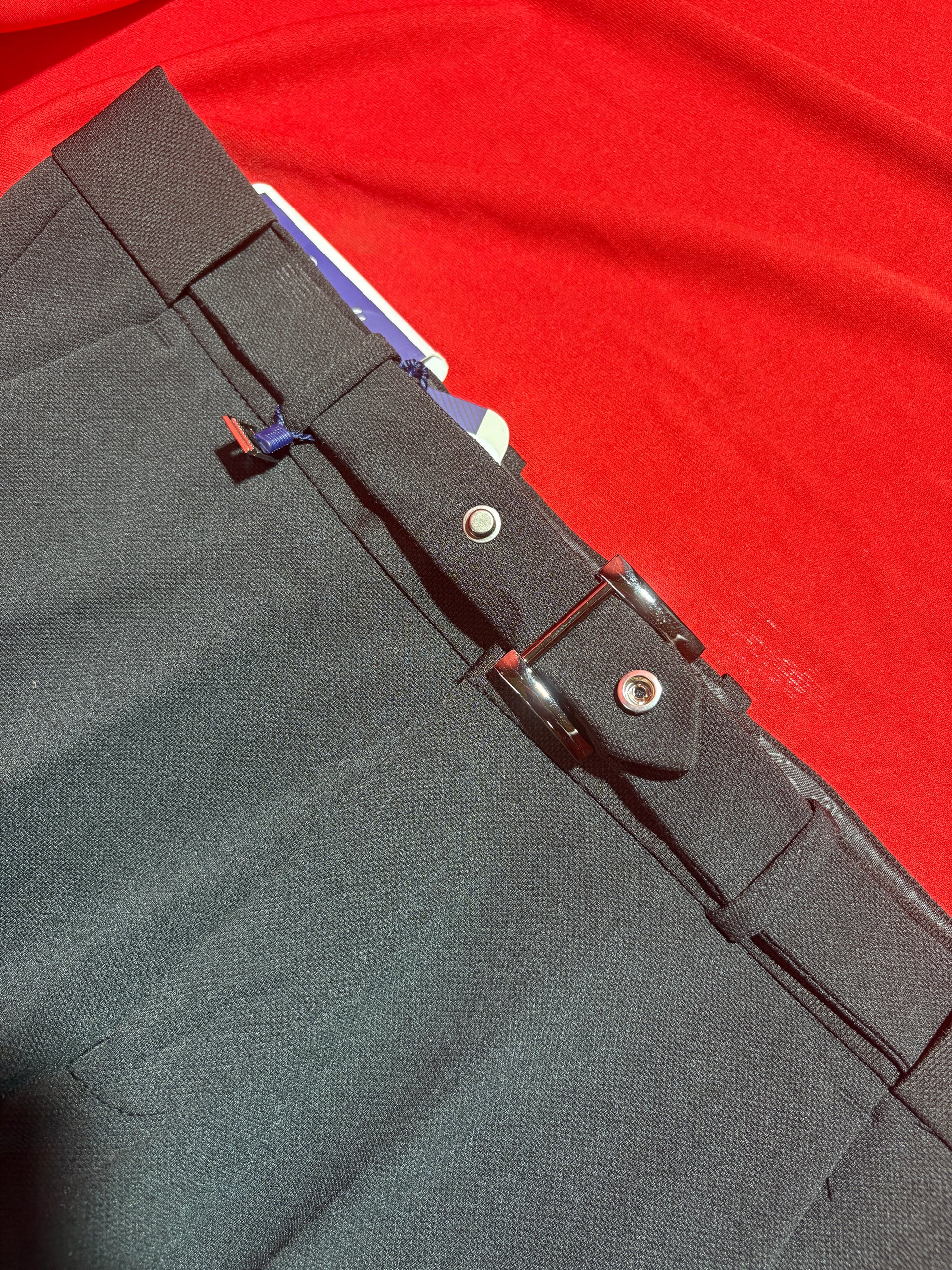 Slim Fit Black Formal Trouser